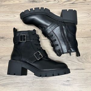 New Seychelles Run Free Black Ankle Boot Women’s Size 7.5W